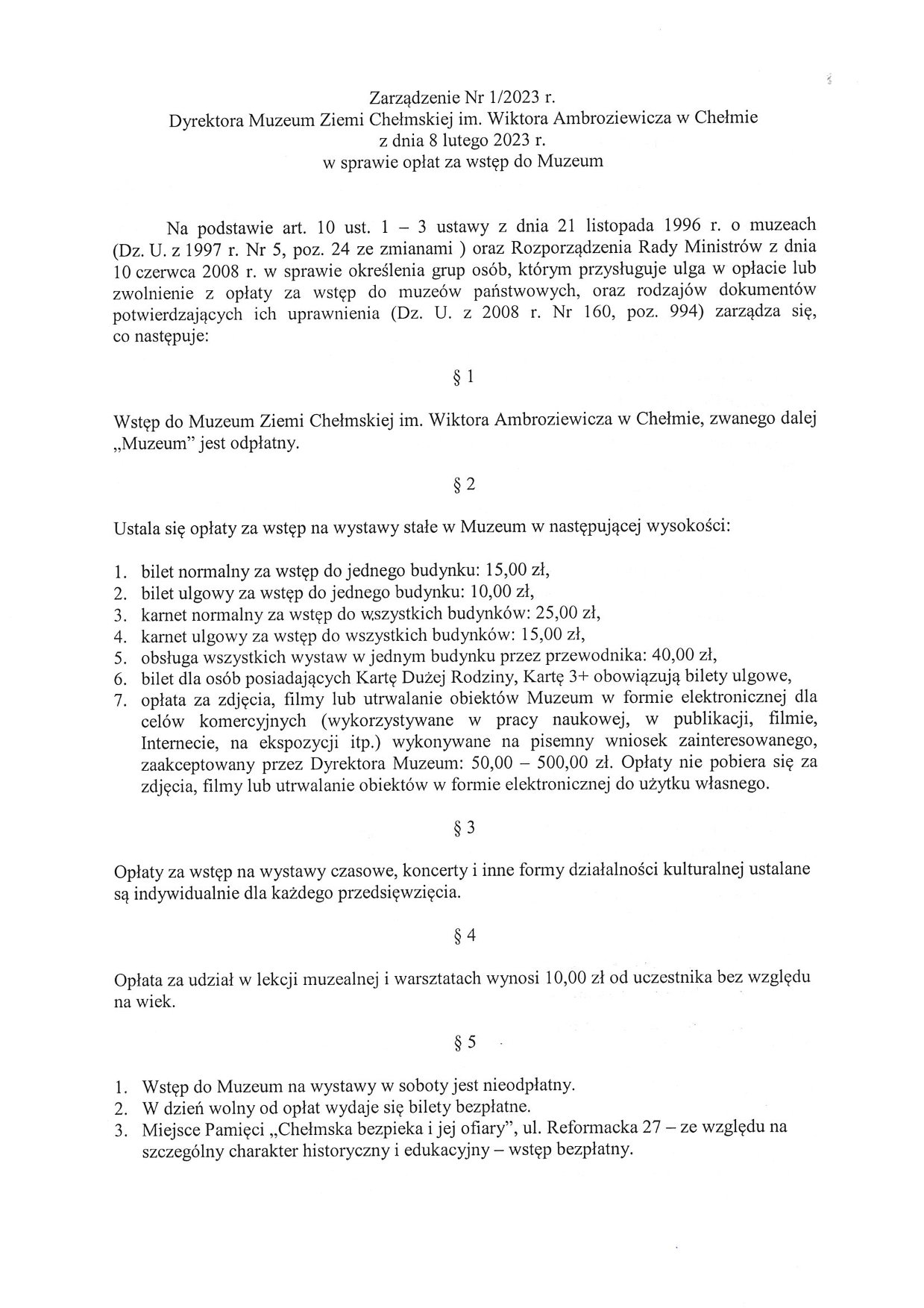 zarzadzenie 1 2023 1